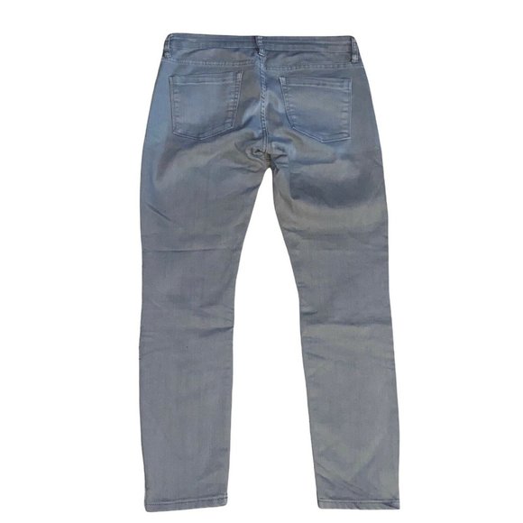 blank nyc silver gray womens denim jeans straight leg size 29 - Picture 9 of 9